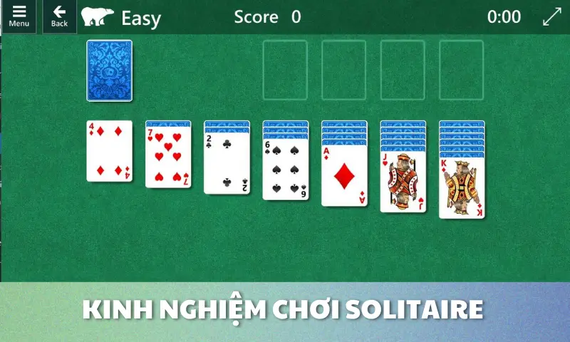 Chinh phục tựa game Solitaire: Nắm chắc luật
